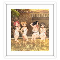 【カーテン魂】[瑠璃の宝石] 描き下ろし 複製原画 (温泉)【2026年12月発売】[グッズ]
