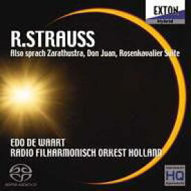 R.シュトラウス:「ツァラトゥストラはかく語りき」「ドン・ファン」「ばらの騎士」組曲[SACD] [90枚限定盤] [SACD Hybrid] / エド・デ・ワールト (指揮)