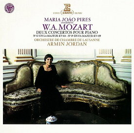 モーツァルト: ピアノ協奏曲第12、19番[CD] / マリア・ジョアン・ピリス(Pf)