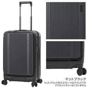 BERMAS �o�[�}�X TRAVEL SMART �t�����g�I�[�v���t�@�X�i�[�X�[�c�P�[�X 56cm �����Y �|���J�[�|�l�[�g 53L TS���b�N �i���o�[���b�N �É��L���X�^�[ HINOMOTO�� �@���������ݑΉ� �r�W�l�X �o�� ���s 