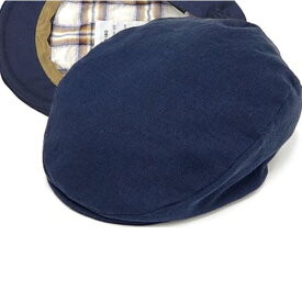 日本製　ハンチング　メンズ　ハンチング帽　綿100％　後染めダブルガーゼくたくたハンチング（紺）57〜60cm 　GARYU PLANET　ガリュープラネット　メンズ・紳士　男性用　男女兼用　帽子　ハット　ぼうし