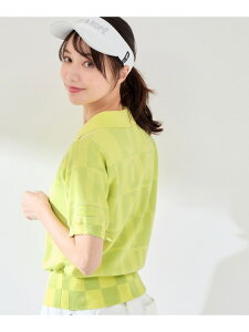 �ySALE�^50%OFF�z���S�W���J�[�h�����j�b�g JUN&ROPE' �W�����A���h���y �g�b�v�X �j�b�g �u���b�N �u���[ �C�G���[�yRBA_E�z�y���������z[Rakuten Fashion]