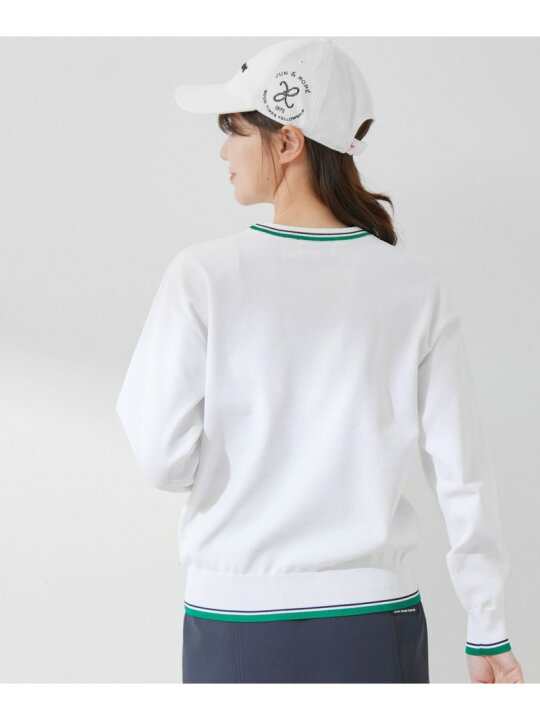 楽天市場】【SALE／30%OFF】カレッジロゴ長袖ニットプルオーバー 