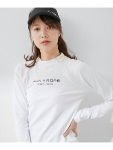 �ySALE�^50%OFF�z�yECO�z�yUV�z�y�h���z�x���A�R���r�����v���I�[�o�[ JUN&ROPE' �W�����A���h���y �g�b�v�X �J�b�g�\�[�ET�V���c �l�C�r�[ �x�[�W�� �z���C�g �u���b�N�yRBA_E�z�y���������z[Rakuten