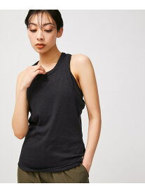 【Vuori】Sunrise High Neck Tank サンライズハイネックタンク NERGY ナージー トップス ノースリーブ・タンクトップ ブラック ホワイト グリーン【送料無料】[Rakuten Fashion]