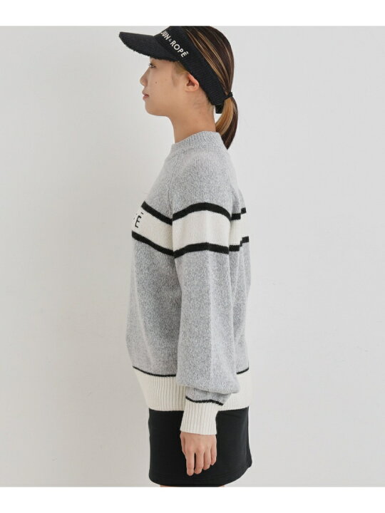 楽天市場】【SALE／50%OFF】ミックスヤーン長袖パフスリーブプル 