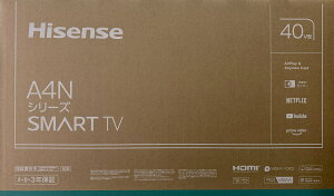 Hisense nCZX 40V^ nCrWter 40A4N lbgΉ AirPlay2Ή 3Nۏ 2024Nf