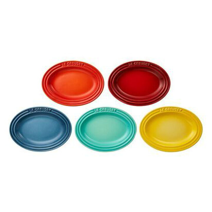 楽天市場】Le Creuset ル・クルーゼ ミニ・オーバル・プレート (5枚 