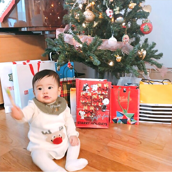 楽天市場 ベビー クリスマス コスチューム サンタ ロンパース 衣装 60 70 80 コスプレ 赤ちゃん 子供 服 66cm 73cm 80cm ホワイト グレー ニット 男女兼用 男の子 女の子 プレゼント ギフト リンクコーデ お揃いコーデ パーティ イベント フォト 子ども こども キッズ