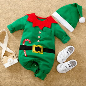 【毎日半額クーポン】 クリスマス ベビー服 サンタ ベビー 赤ちゃん 服 サンタコスチューム ロンパース 子供 衣装 コスプレ 新生児 子ども 子供服 こども 70 80 90 トナカイ サンタ服 男女兼用 男の子 女の子 キッズ 撮影 tdm ホワイトデー お返し プレゼント 春