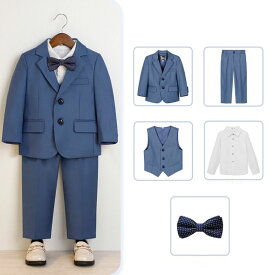 【最大500円オフクーポン】 男の子 フォーマル スーツ 七五三 子供服 スーツセット 90 100 110 120 140 3歳 5歳 7歳 パンツベスト シャツ 子供 セレモニーベスト 長袖 セット 小学生 誕生日 撮影 小学校 ベビー 結婚式 キッズ 発表会 ジャケット td 冬 クリスマス