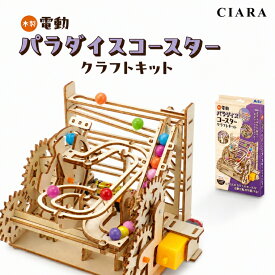【レビュー保証30日延長】 工作キット 木製 電動 パラダイスコースター 組立キット アーテック 知育玩具 おもちゃ 子供 小学生 自由研究 夏休み 工作 手作り キット 木工 男の子 女の子 誕生日 クリスマス プレゼント ギフト 夏