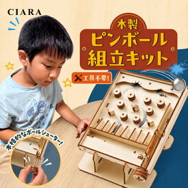 【レビュー保証30日延長】 工作キット 木製 ピンボール 組立キット アーテック 知育玩具 おもちゃ 子供 小学生 9歳 自由研究 自由研究キット クラフト 夏休み 工作 手作り キット 木工 男の子 女の子 誕生日 クリスマス プレゼント ギフト 夏