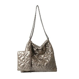 【180日保証サービス付】 ショルダーバッグ 斜めがけ 大人 軽量 ナイロン 大容量 トートバッグ レディース 通勤バッグ A4 ハート キルティング バッグ メタリック キルト ブランド 軽い ポーチ セット 韓国 プレゼント ギフト おしゃれ かわいい 推し活 td 冬 バレンタイン