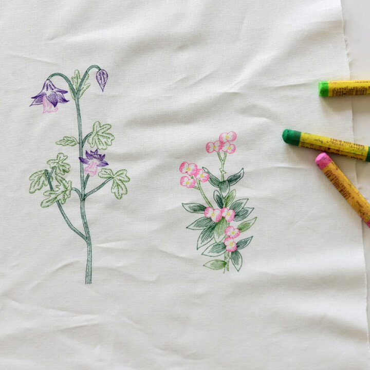 楽天市場 生地 布 コットン Color Wild Flower ワイルドフラワーイラストカットコットン 手作り 手芸 花柄 商用利用可 マスク素材と手芸生地のネスホーム