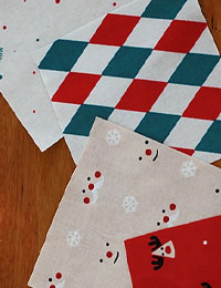 【コットン】クリスマスデザインコットン4種類