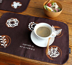 生地布【コットン】LatteArtオックスフォードコットン【手作り手芸コーヒー柄cafe】【商用利用可】