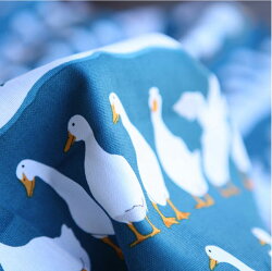 【コットン】Happygoose_ブルー