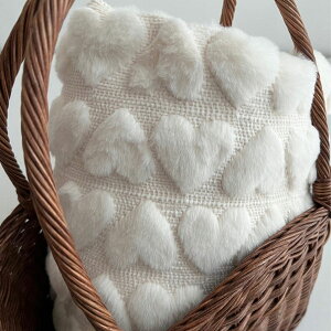 【お取り寄せ】( フェイクファー ) ハート フェイクファー│大幅140cm【 商用利用可 】