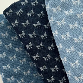 ( コットン ) リボンデニム 3色 │ ウォッシュデニム【 商用利用可 】【 お取り寄せ色有 】