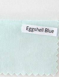 【コットン】Eggshell_Blueピュアオーガニックコットン(抗菌防臭加工済み)