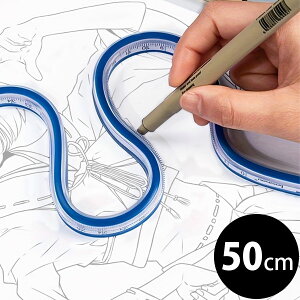 ( c[ ) 50cm ݋ȐK (flexible curve ruler) ڐt  y pp z