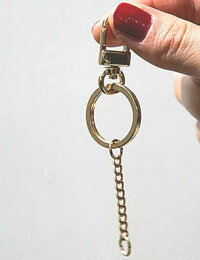 【チャーム】Gold_Key_Ring