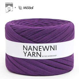 ( Tシャツヤーン ) Real Purple Muji ナニューニヤーン(NANEWNI YARN)