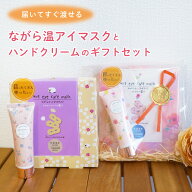 ホットアイマスク ハンドクリーム ギフトセット プチギフト ながら温アイマスク 安眠 ホット 温める 温ア…
