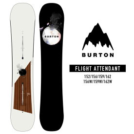[日本正規品]スノーボード 板 ボード バートン フライト アテンダント キャンバー 2024 BURTON MEN'S FLIGHT ATTENDANT Directional Camber スノボー 23-24 男性 メンズ