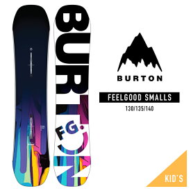 [日本正規品]スノーボード 板 ボード バートン フィールグッド スモールズ キャンバー 2024 BURTON KIDS' FEELGOOD SMALLS PurePop Camber スノボー 23-24 子供 キッズ ユース