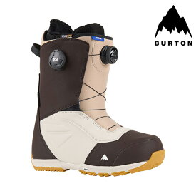 [日本正規品]スノーボード ブーツ バートン ルーラー ボア ワイド 2024 BURTON MEN'S RULER BOA WIDE Brown/Sand スノボー 23-24 男性 メンズ BOAフィットシステム