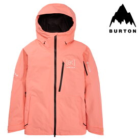 [日本正規品]スノーボード ウェア バートン ジャケット 2024 BURTON MEN'S [AK] CYCLIC GORE-TEX 2L JACKET Reef Pink メンズ 男性 ゴアテックス スノボー 23-24 日本正規品