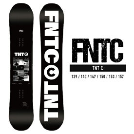 [日本正規品]スノーボード 板 ボード エフエヌティーシー 2024 FNTC TNT C Black ブラック 黒 ティーエヌティーシー グラトリ TNTC ファナティック FANATIC スノボー 23-24 男性 メンズ