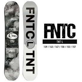 [日本正規品]スノーボード 板 ボード エフエヌティーシー 2024 FNTC TNT L White ホワイト 白 ティーエヌティーエル グラトリ TNTC ファナティック FANATIC スノボー 23-24 男性 メンズ