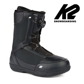 [日本正規品]スノーボード ブーツ ケーツー マーケット 2024 K2 MARKET Black ブラック ボア ダイヤル スノボー 23-24 メンズ 男性 予約