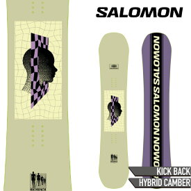 [日本正規品]スノーボード 板 ボード サロモン キックバック 2024 SALOMON KICKBACK スノボー 23-24 男性 メンズ