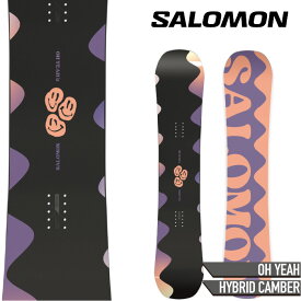 [日本正規品]スノーボード 板 ボード サロモン オーイエー 2024 SALOMON OH YEAH スノボー 23-24 女性 レディース ウーマンズ