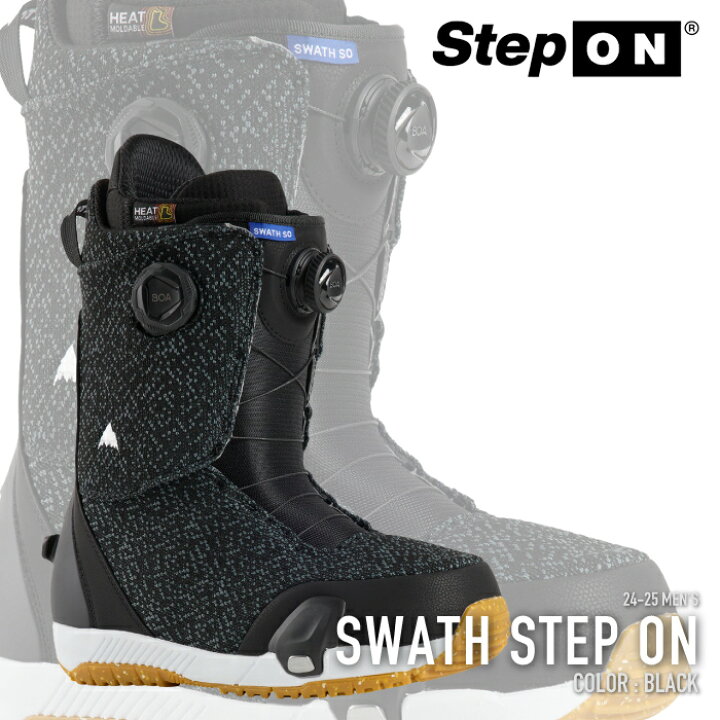 楽天市場】スノーボード ブーツ バートン 2025 BURTON SWATH STEP ON 