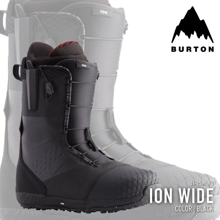 楽天市場】スノーボード ブーツ バートン 2025 BURTON ION WIDE Black  