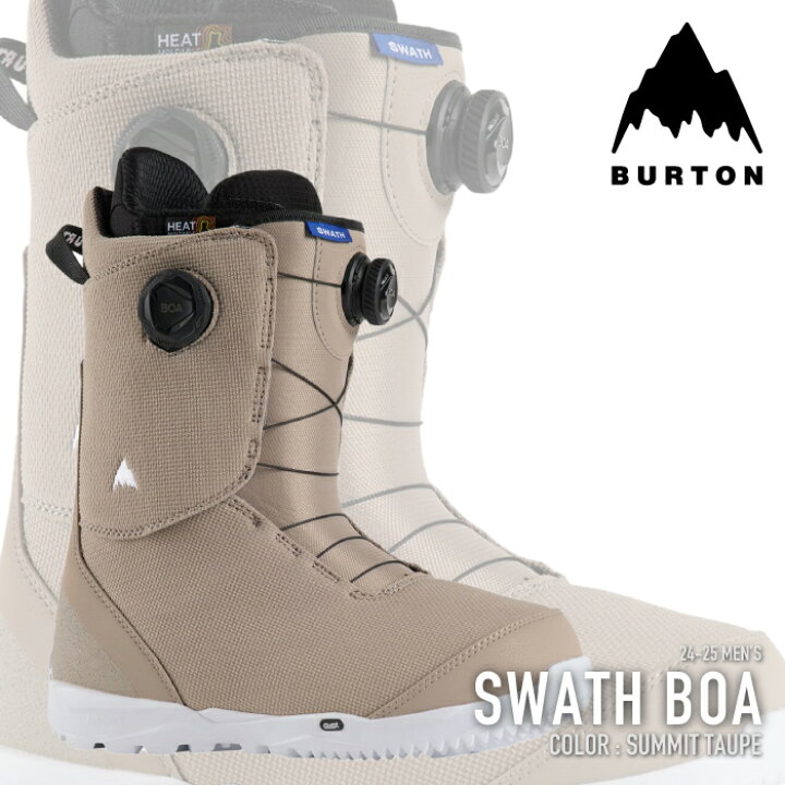 楽天市場】スノーボード ブーツ バートン 2025 BURTON SWATH BOA 