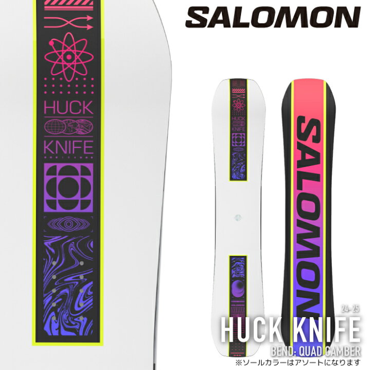 楽天市場】[日本正規品] スノーボード 板 サロモン 2025 SALOMON HUCK 