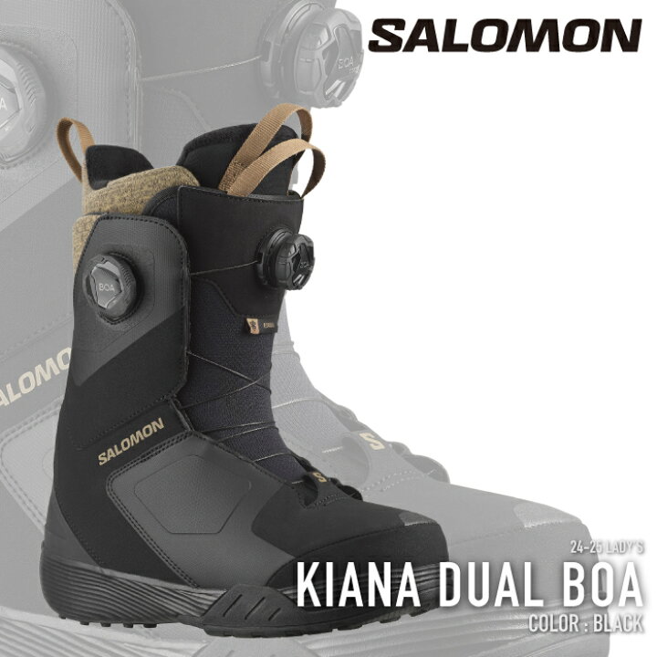 楽天市場】スノーボード ブーツ サロモン 2025 SALOMON KIANA DUAL BOA 