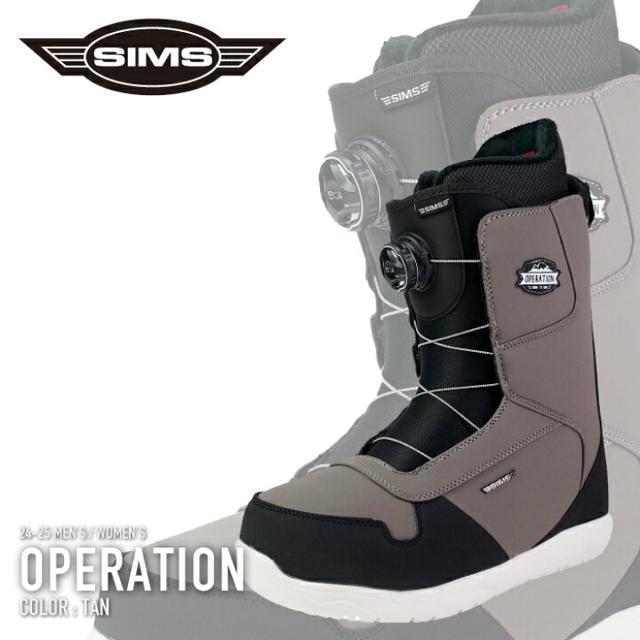 楽天市場】[日本正規品] スノーボード ブーツ シムス 2025 SIMS  