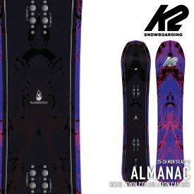 レビューでクーポン★[日本正規品] スノーボード 板 ケーツー K2 ALMANAC アルマナック メンズ レディース 25-26