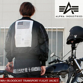 [残りわずか/Sサイズのみ]アルファ フライトジャケット Alpha MA-1 BLOODCHIT TRANSPORT FLIGHT JACKET MJM48502C1 Black フィールドジャケット ボマージャケット ボンバージャケット 軍 ミリタリー カジュアル 在庫処分 sale セール