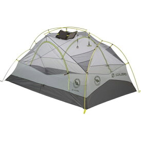 ビッグアグネス テント BIG AGNES KRUMHOLTZ UL2 mtnGLO with GOAL ZERO TKHUL2MG16 Silver Gray Sulphur クラムホルツ バックパッキング ドーム型 キャンプ アウトドア 2人用 ソーラーパネル ファン バッテリーパック