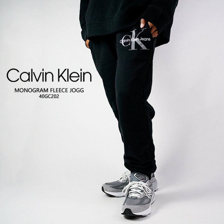 楽天市場】カルバンクライン スウェットパンツ CALVIN KLEIN MONOGRAM 
