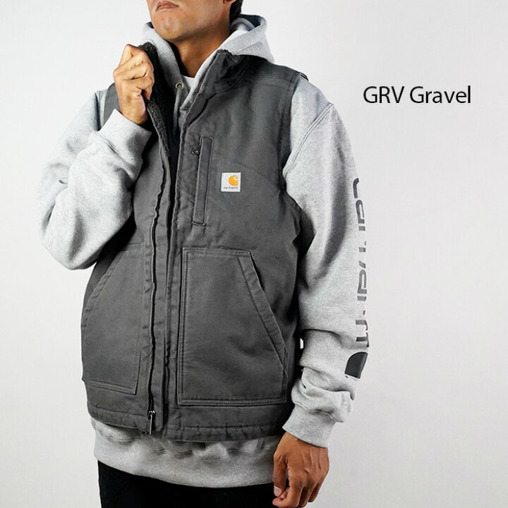 楽天市場】カーハート ワークベスト CARHARTT LOOSE FIT WASHED DUCK 