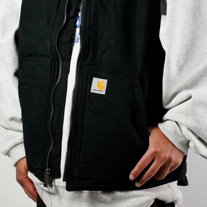 楽天市場】カーハート ワークベスト CARHARTT RELAXED FIT WASHED DUCK 